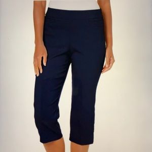 Ann Taylor Navy Blue Cropped Pants
